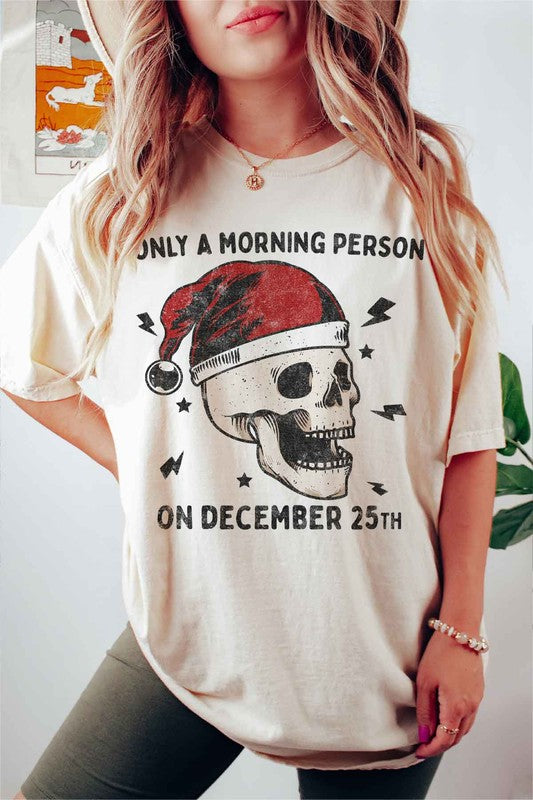 CHRISTMAS MORNING GRAPHIC T-SHIRT