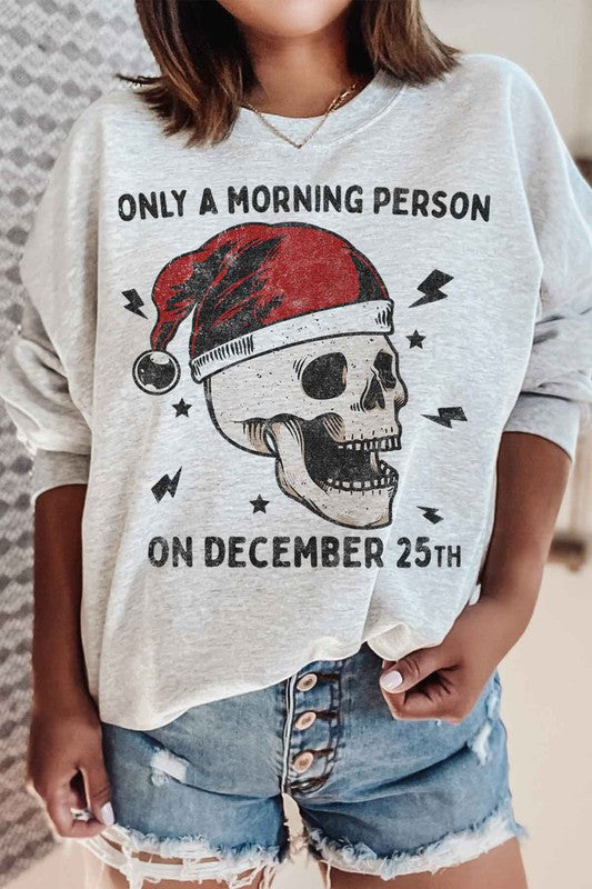 Christmas Morning Graphic Sweatshirt