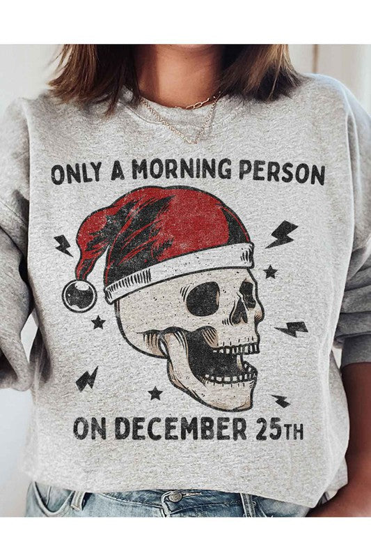 Christmas Morning Graphic Sweatshirt