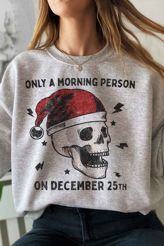 Christmas Morning Graphic Sweatshirt