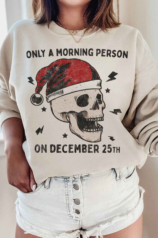 Christmas Morning Graphic Sweatshirt