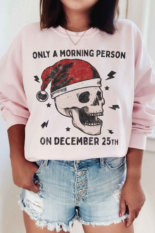 Christmas Morning Graphic Sweatshirt