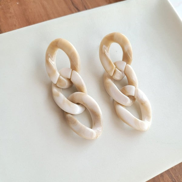 Brooklyn Earrings - Neutral