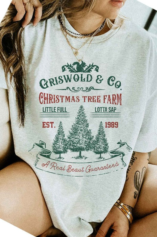 CHRISTMAS TREE FARM GRAPHIC TEE