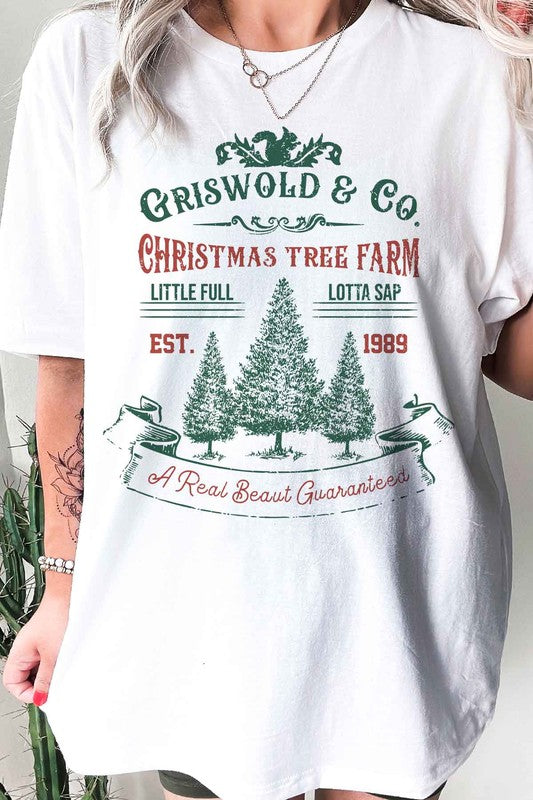 CHRISTMAS TREE FARM GRAPHIC TEE