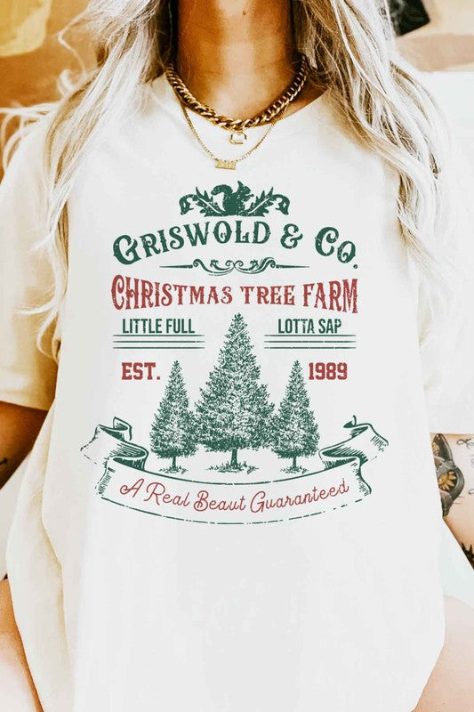 CHRISTMAS TREE FARM GRAPHIC TEE