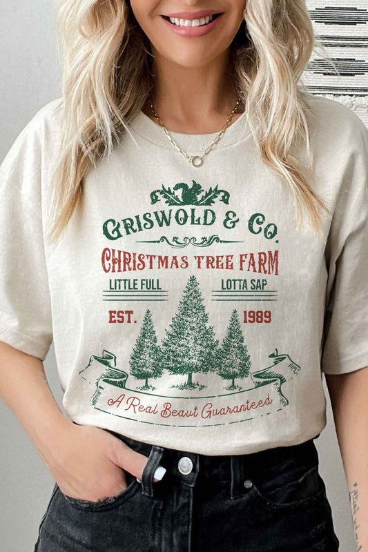 CHRISTMAS TREE FARM GRAPHIC TEE