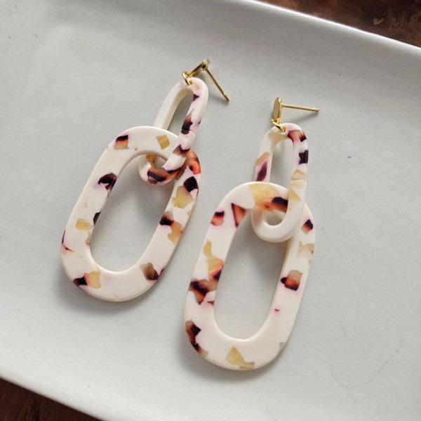 Chrissy Earrings - Terrazzo