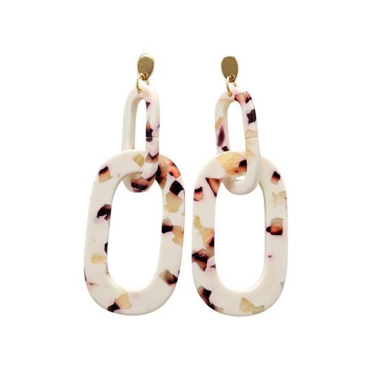 Chrissy Earrings - Terrazzo