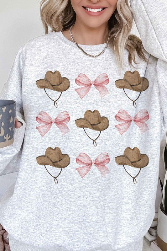 COWGIRL COQUETTE OVERSIZED SWEATSHIRT