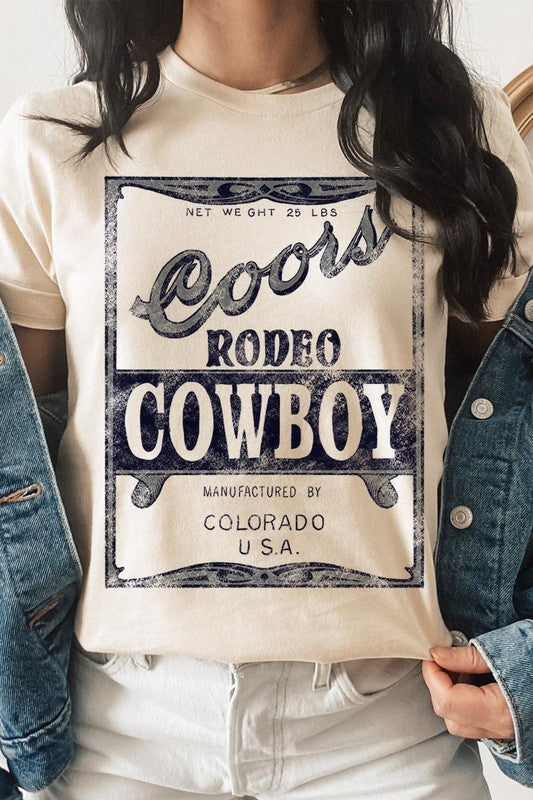 Coors Rodeo Cowboy Graphic Tee