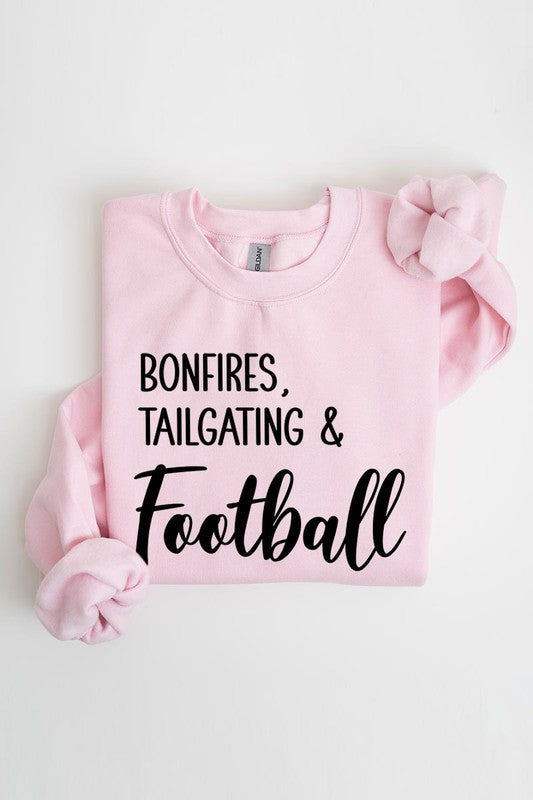 Bonfires Tailgating & Football Graphic Sweatshirts